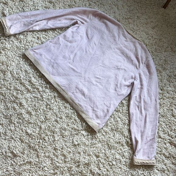 Beautiful Vintage Escada Pink And Tan Sweater Wool Cashmere Silk Blend Italy Siz - Picture 6 of 14